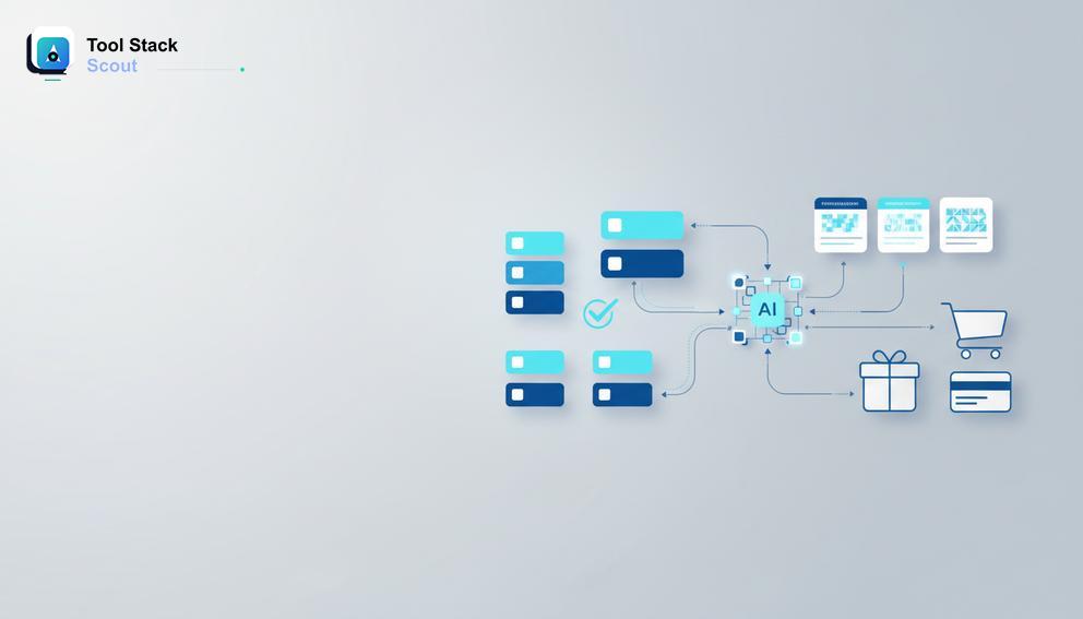 Ecommerce team analyzing AI-driven automation and conversion performance on a laptop