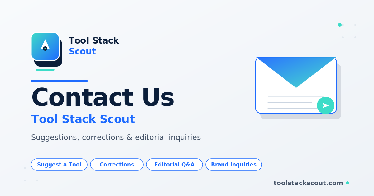 Contact Tool Stack Scout