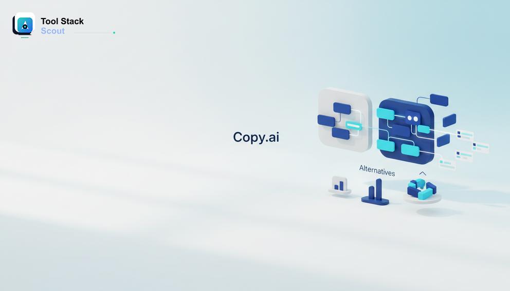 Side-by-side dashboards of AI writing tools used as Copy.ai alternatives