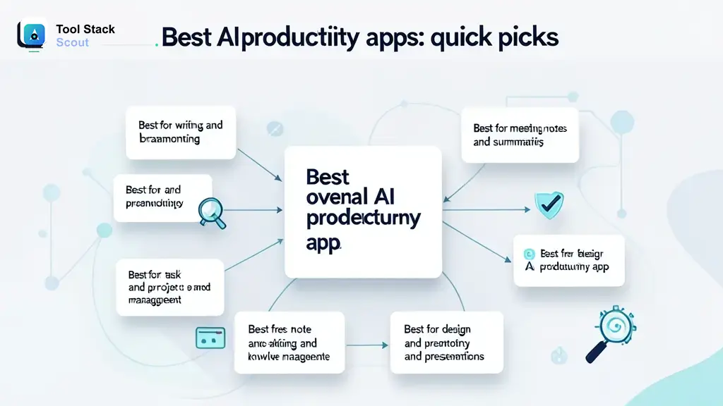 AI productivity apps for writing, study, and document workflows