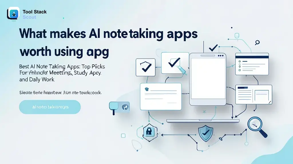 Comparison of AI note taking apps for meetings and summaries
