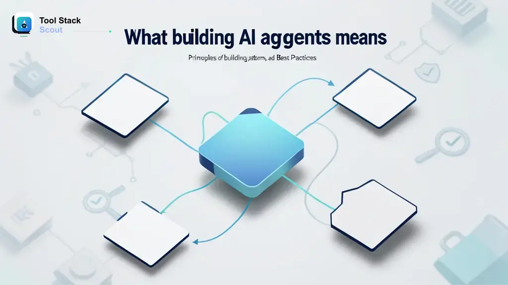 Core principles and architecture choices for building AI agents