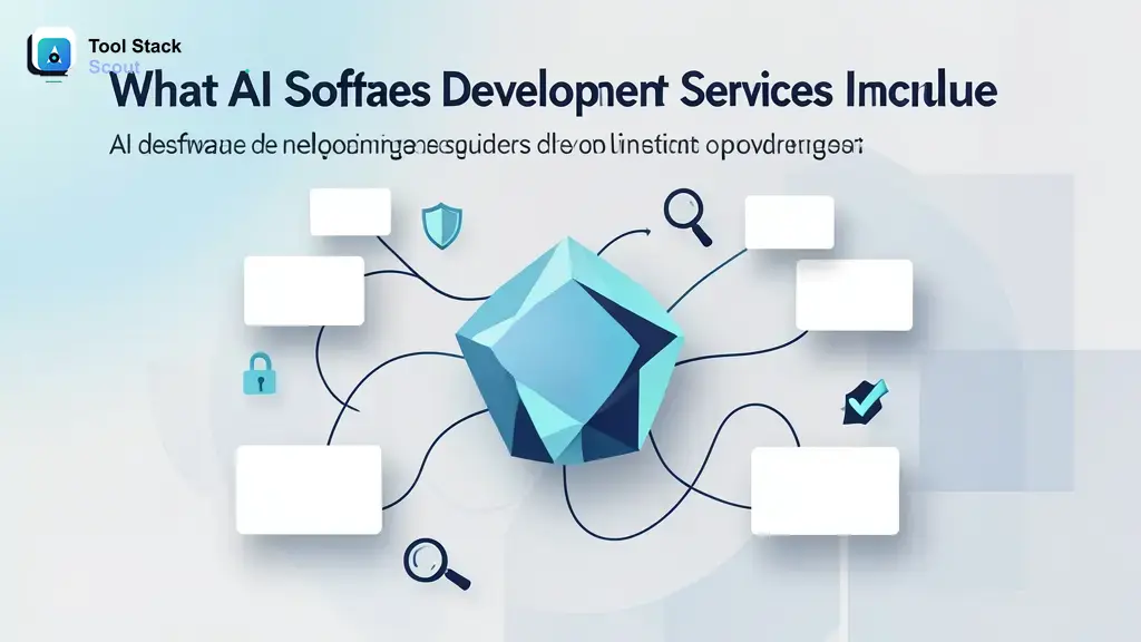 AI software development services capability map for machine learning, NLP, analytics, and automation
